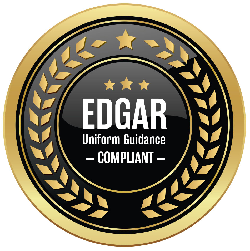 Edgar Uniform Guidance Compliant